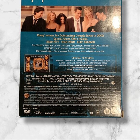 Friends The Complete Eighth Season DVD Box Set 2004 - Picture 9 of 14